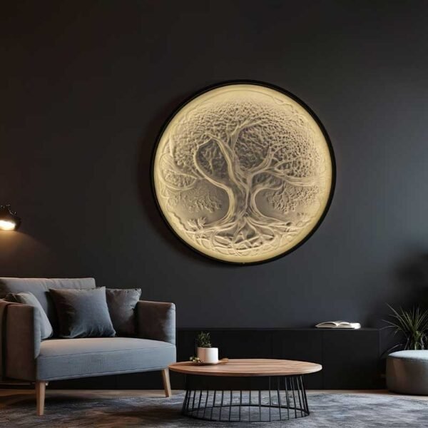 3D Tree Design Wall Panel - Image 2