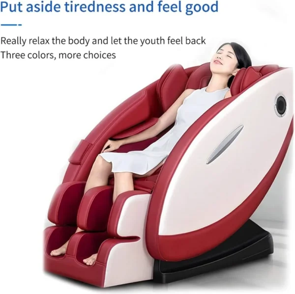 Zero Gravity Electrical Massage Chair , Red - Image 3