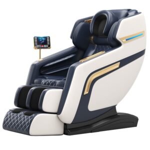 Zero Gravity Electrical Massage Chair , Blue