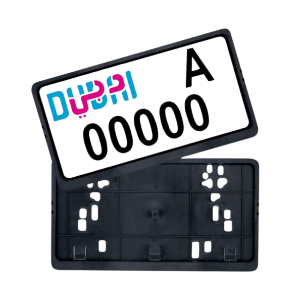 Car Number Plate Premium Quality Number Plate With Good Finishing For Dubai