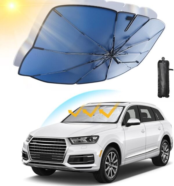 Car Shade Automotive Windshield Sun Shade Umbrella for Car - Image 5