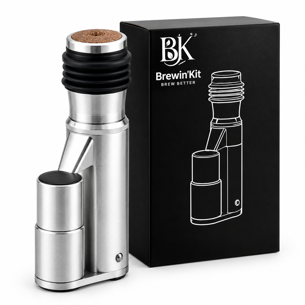 BK Coffee Grinder – Premium Stainless Steel Design
