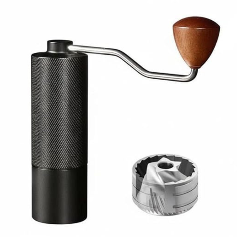 BrewKit Black stainless steel coffee grinder